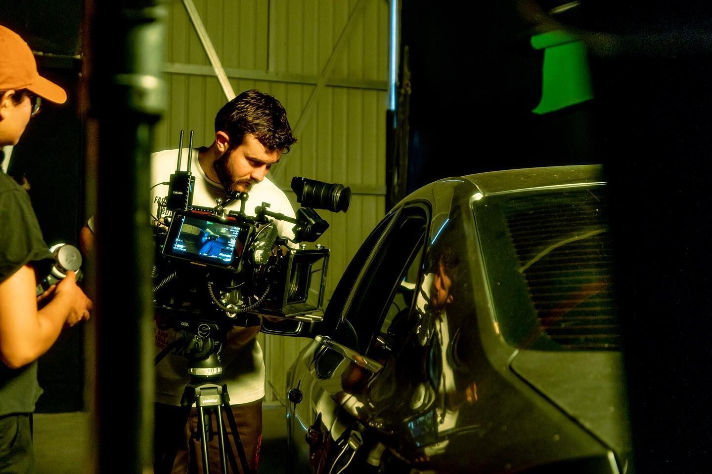 Passing Through film production crew at KNOWS STUDIOS